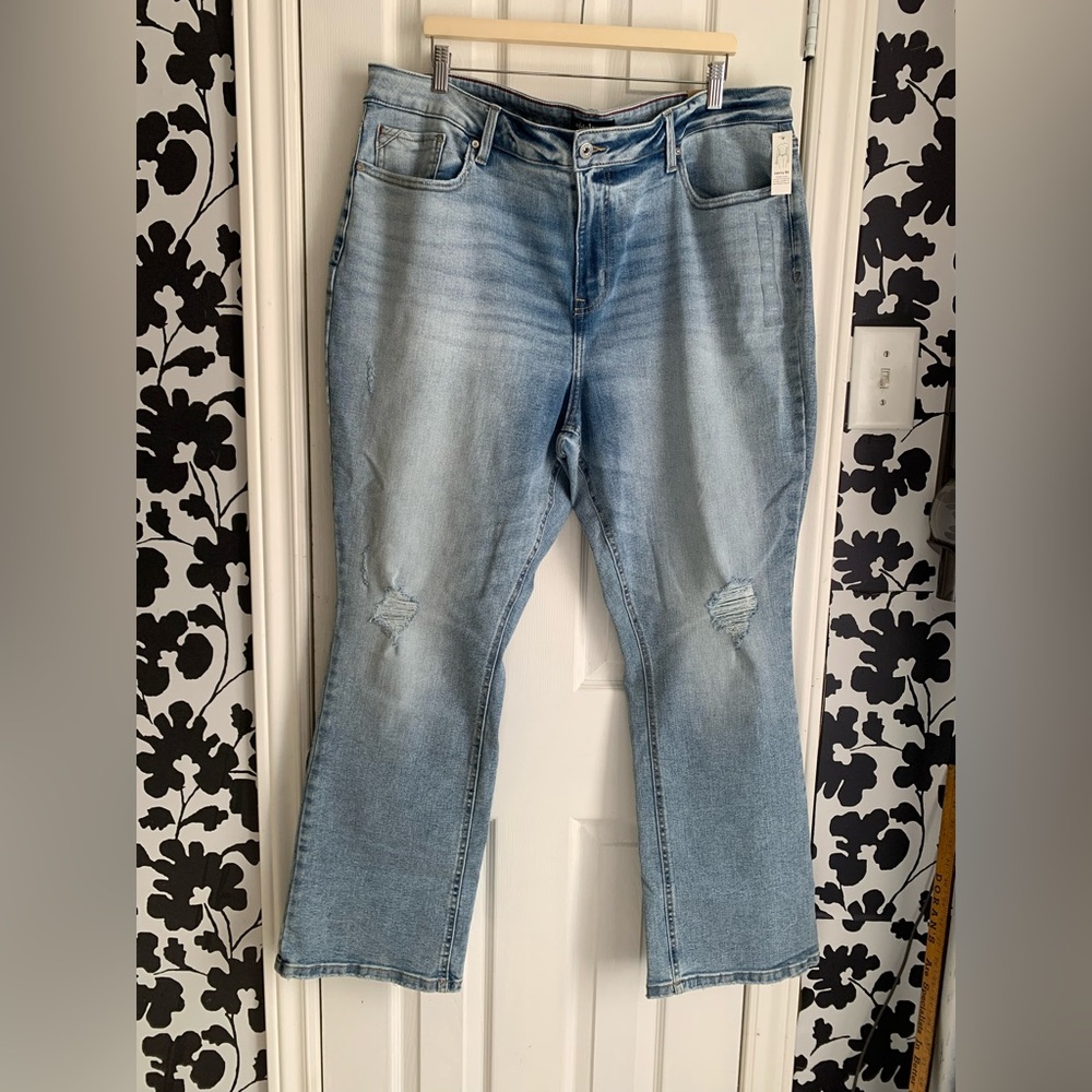Edgely Women's slim Boot Cut high rise Jeans stretchy everyday essentials casual